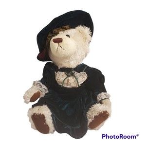 Vintage Brass Button Bear Louise Serenity Legendary Collection Jointed